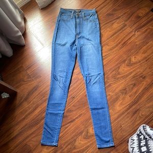 Medium Wash Skinny Jeans